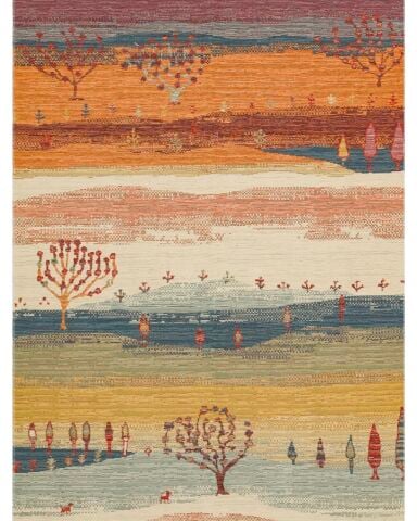 DK-129 Çift taraflı Otantik Arya Kilim