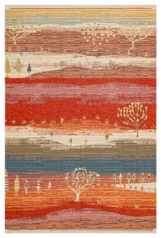 DK-129 Çift taraflı Otantik Arya Kilim