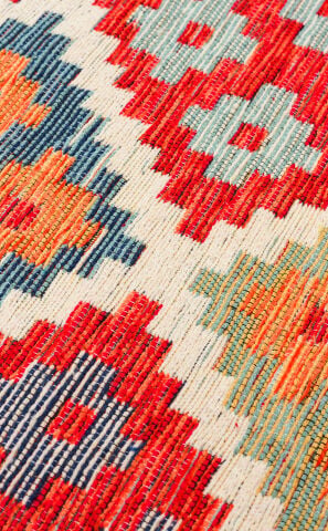 DK-134 Çift taraflı Otantik Arya Kilim