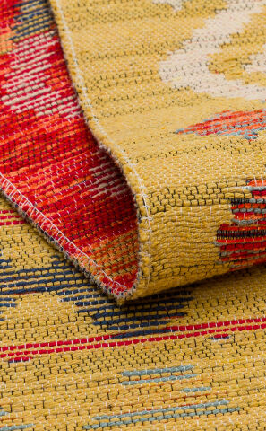 DK-137 Çift taraflı Otantik Arya Kilim
