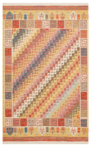 DK-127 Çift taraflı Otantik Arya Kilim