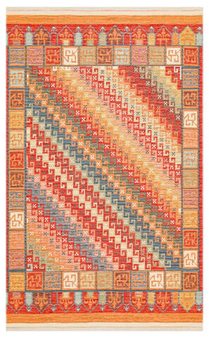 DK-127 Çift taraflı Otantik Arya Kilim