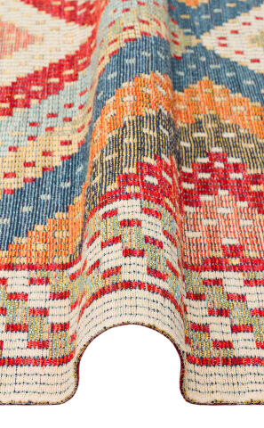 DK-128 Çift taraflı Otantik Arya Kilim